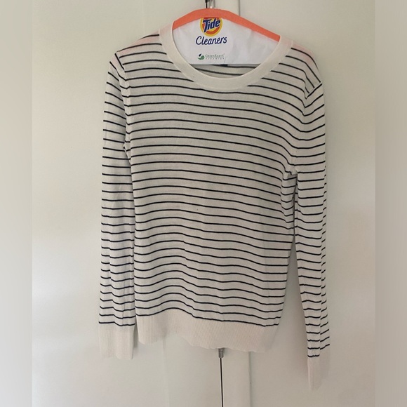Banana Republic Factory STRIPED FOREVER SWEATER - Picture 5 of 6
